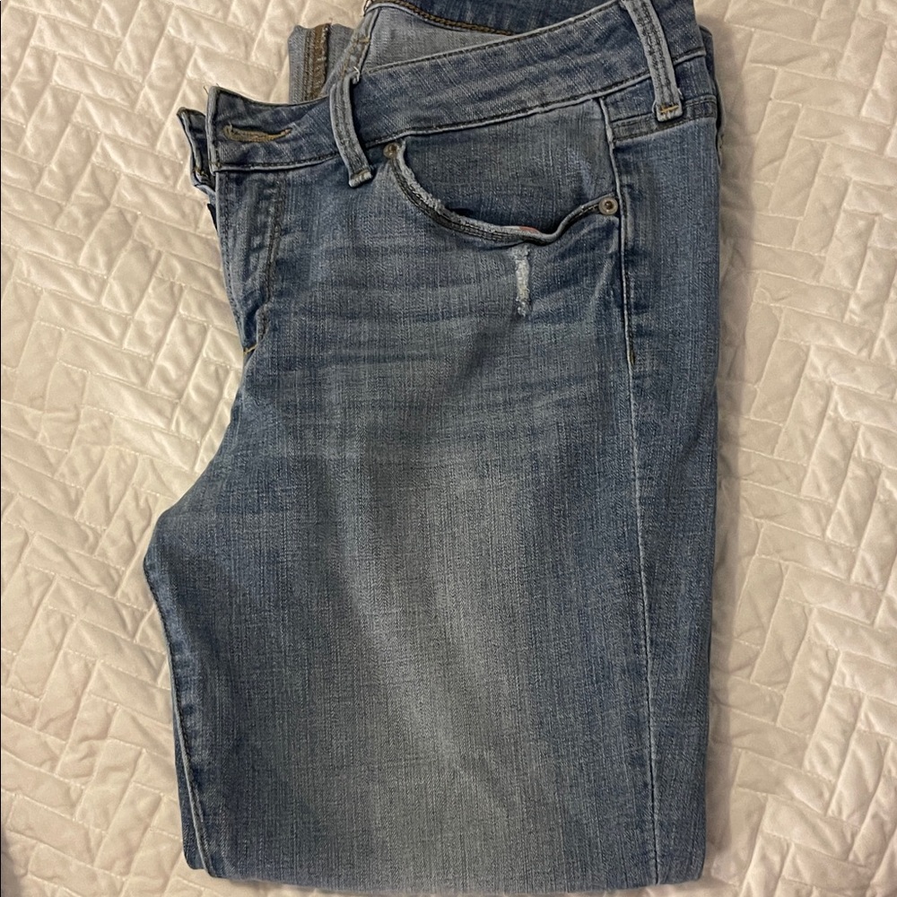 Lucky Brand Women's Straight Leg Blue Jeans